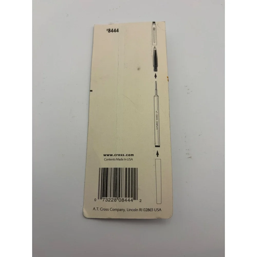 CROSS Porous Point Refill Fine Black Item 8444‎ for Selectip Rolling Ball Pens